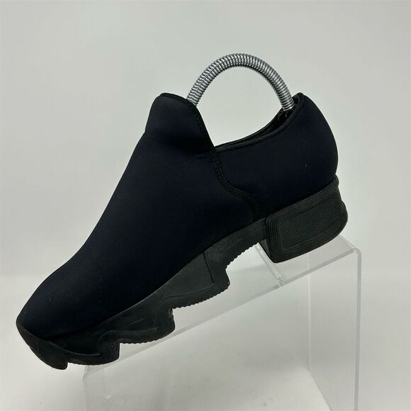 iRi NYC Wes I Low Top Black Slip On Chunky Sneakers Size 38.5 (US 8.5) Casual - Picture 3 of 12